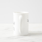 Tasse En Porcelaine Joyeux anniversaire/ballons+Nom de (Dos)