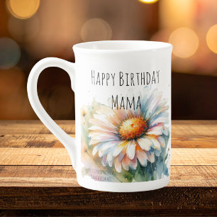 Tasse En Porcelaine Joyeux Anniversaire Maman