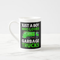 Just Boy Who Loves Garbage Trucks