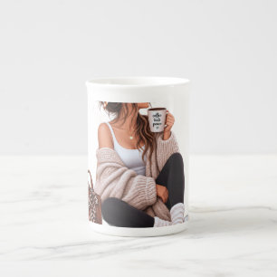 Tasse En Porcelaine Juste une maman Cozy automne Maternité