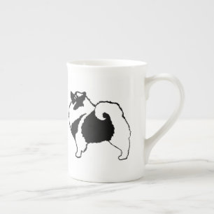 Tasse En Porcelaine Keeshond Graphics - Cute Original Chig Art