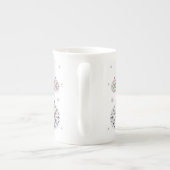 Tasse En Porcelaine La Chine en boule de Noël (Dos)