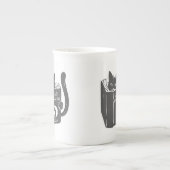 Tasse En Porcelaine La domination mondiale des chats sur les chats - C (Devant)