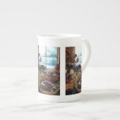 Tasse En Porcelaine La fête - (Devant droit)