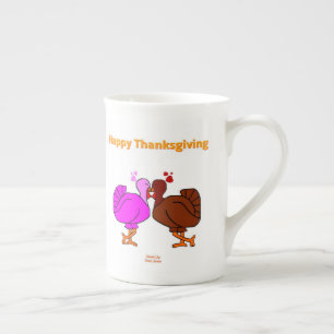 Tasse En Porcelaine La passion de Thanksgiving a mis la Chine dans la 