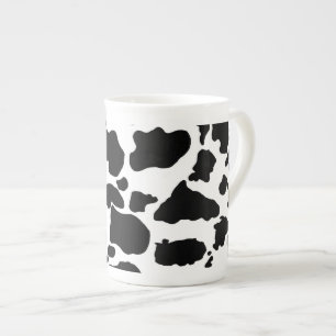 Tasse En Porcelaine La peau de vache noire L'os de Chine Musique