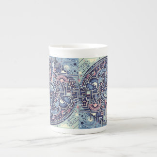 Tasse En Porcelaine labyrinthe
