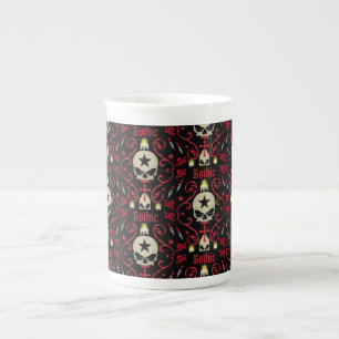 Tasse En Porcelaine Lampe Gothique Et Accessoires