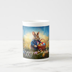 Tasse En Porcelaine Lapin de Pâques