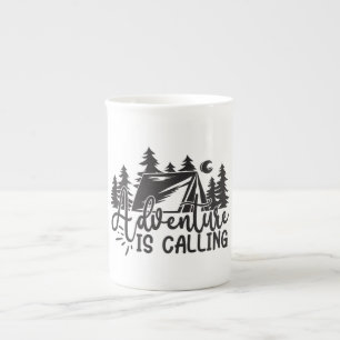 Tasse En Porcelaine L'aventure vous appelle