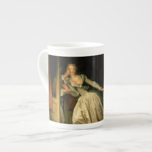 Tasse En Porcelaine Le Baiser volé Fragonard