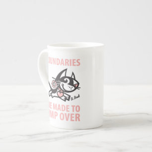 TASSE EN PORCELAINE LE MAUVAIS KITTY DE BETTY