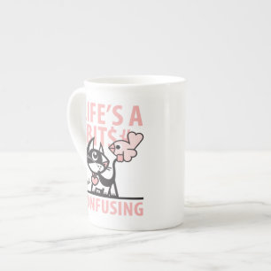 TASSE EN PORCELAINE LE MAUVAIS KITTY DE BETTY