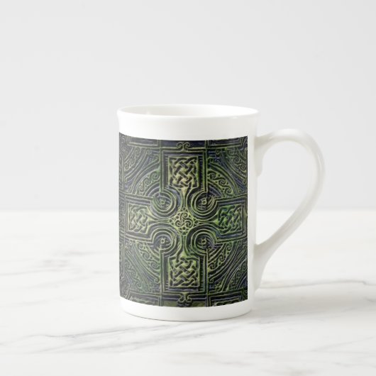 Tasse En Porcelaine Le nouage celtique Saint-Patrick's Day (Droite)