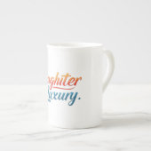 Tasse En Porcelaine Le rire au luxe (Devant droit)