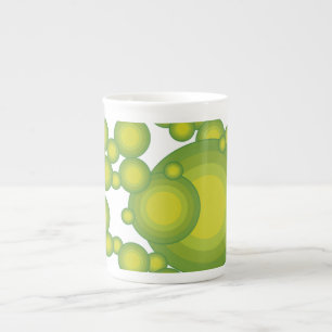 Tasse En Porcelaine Le style de l'année verte 70