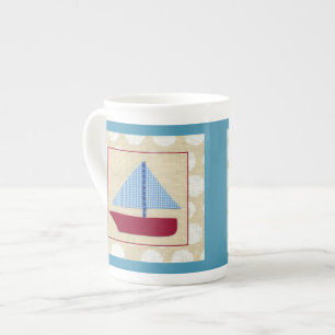 Tasse En Porcelaine Le voilier de l'enfant par Chariklia Zarris