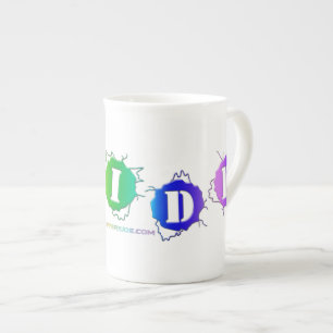 Tasse En Porcelaine L'enseigne de fierté aux couleurs de l'arc-en-ciel