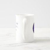 Tasse En Porcelaine Les bons amis sont comme des étoiles… (Dos)