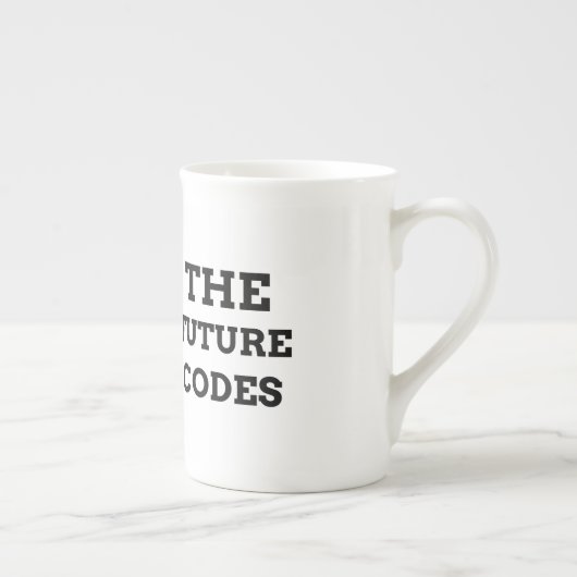 Tasse En Porcelaine Les Codes du Futur (Droite)