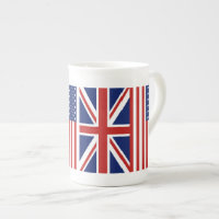 Les Etats-Unis et drapeaux BRITANNIQUES