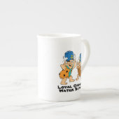 Tasse En Porcelaine Les Pierrafeu | Buffles d'eau Fred & Barney (Devant droit)