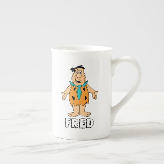 Tasse En Porcelaine Les Pierrafeu | Fred Flintstone (Droite)