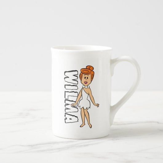 Tasse En Porcelaine Les Pierrafeu | Wilma Flintstone (Droite)