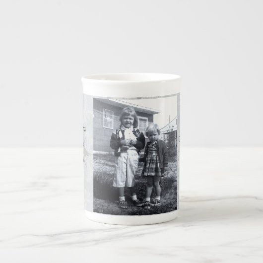 Tasse En Porcelaine "Les Soeurs Augmentent Plus Précieux" Peut Personn (Devant)