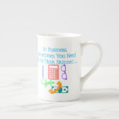 Tasse En Porcelaine Lézard au travail (Droite)
