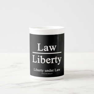 Tasse En Porcelaine Liberté sous la porcelaine de Law