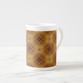 Tasse En Porcelaine LignesBarres (Devant droit)