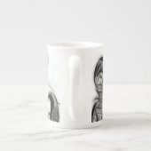 Tasse En Porcelaine L'Inversion Florale (Dos)