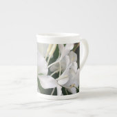 Tasse En Porcelaine Lis blanc de gingembre (Devant droit)