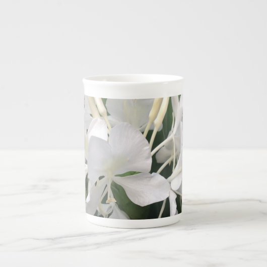 Tasse En Porcelaine Lis blanc de gingembre (Devant)