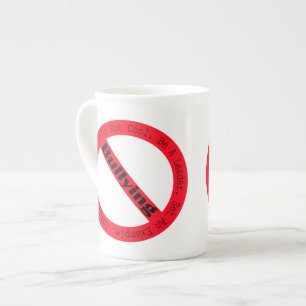 Tasse En Porcelaine Logo de lutte contre l'intimidation par Shirley Ta