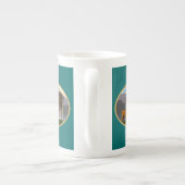 Tasse En Porcelaine L'orignal dans le pré (Dos)