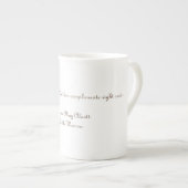 Tasse En Porcelaine Louisa May Alcott - Petites femmes (Devant droit)