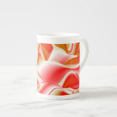 Tasse En Porcelaine Love and Gold Abstrait 3D Rainbowart (Devant droit)
