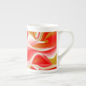 Tasse En Porcelaine Love and Gold Abstrait 3D Rainbowart (Droite)