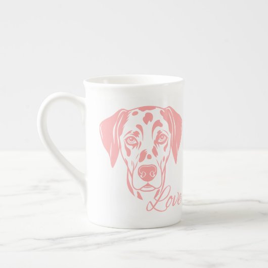 Tasse En Porcelaine Love Dalmata (Gauche)