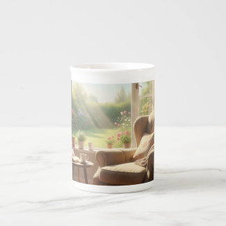 Tasse En Porcelaine Lumière du matin dans le salon – Thé paisible
