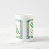 Tasse En Porcelaine Lumineuse libellule Pastel par Vanna Lam (Devant)