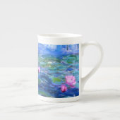 Tasse En Porcelaine Lys d'eau rose Monet (Droite)
