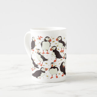 Tasse En Porcelaine Macareux