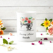 Tasse En Porcelaine Machine à coudre Crafteur Artisanat