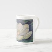 Tasse En Porcelaine Magnolia en acier (Devant droit)