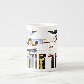 Tasse En Porcelaine Maison de Monticello - de Thomas Jefferson en (Devant)