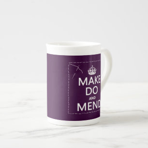 Tasse En Porcelaine Make font et réparent (toutes les couleurs)
