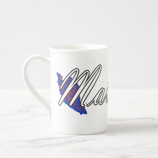 Tasse En Porcelaine Malaisie (Gauche)